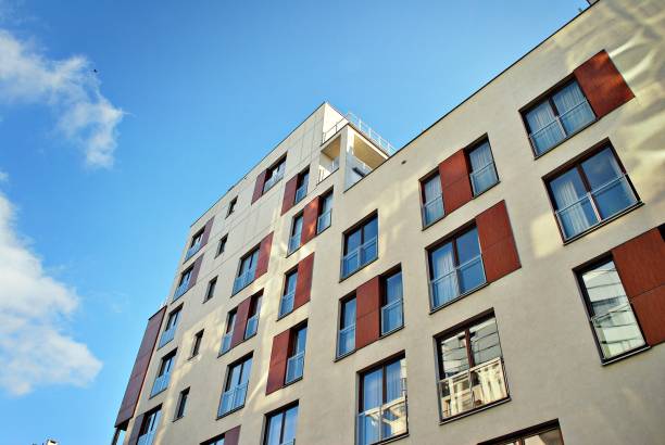 istock Facade of a modern apartment building 687565814