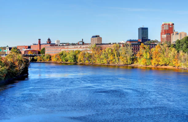 istock Autumn in Manchester New Hampshire 687590310