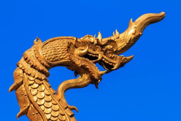 istock Serpent,Padad Temple in  Chiangmai Thailand 687613702