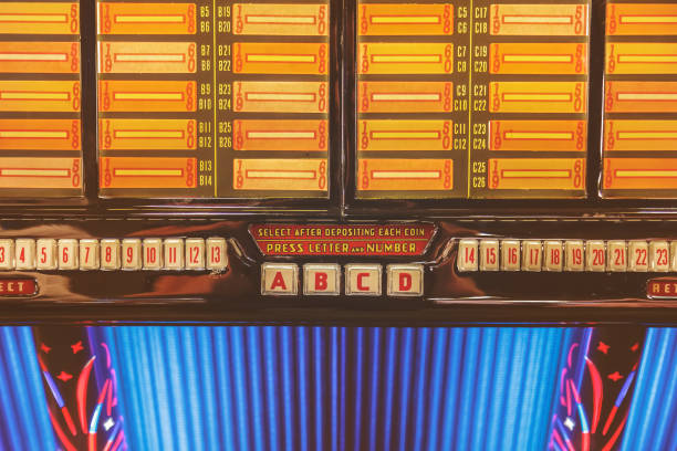 istock Retro styled image of an old jukebox 687619208