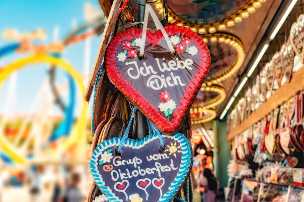 istock gingerbread hearts at Beer Fest in Munich 687624568