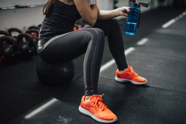 istock A person taking a break in the middle of hard workout 687635120