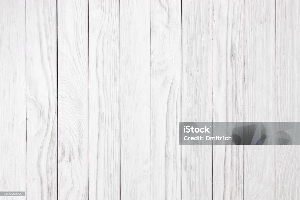 white wood wall old vintage using classical background white wood panel background Ready for product display montage. Whitewashed Stock Photo