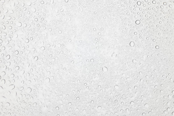 istock Water drops on glass, Rain droplets on glass background. 687639760