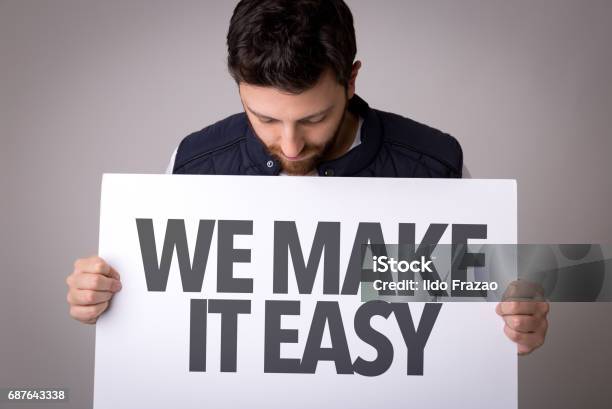 We Make It Easy Stock Photo - Download Image Now - Effortless, Business, Expertise