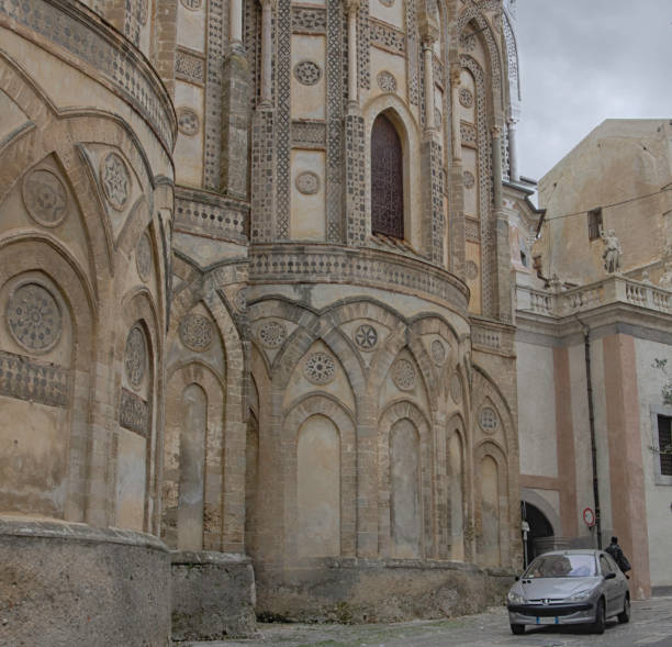 Exterior of Monreale Cathedral, Sicily