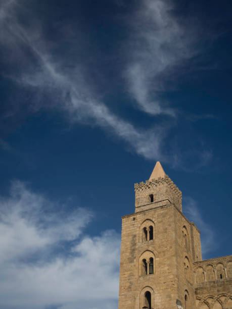 istock Norman Cathedral Tower at Cefalu 687644512