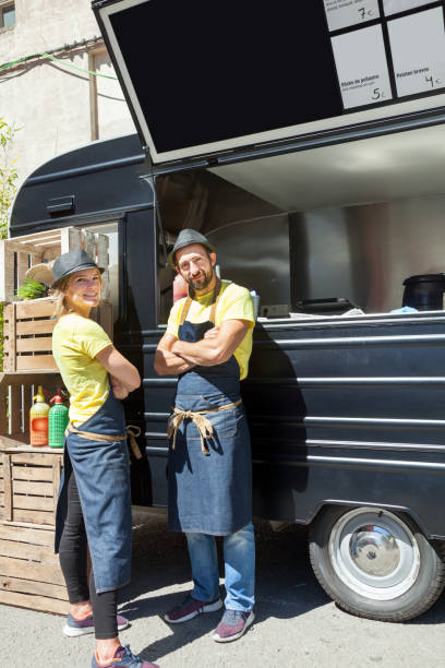 istock Food Truck Chefs 687649664