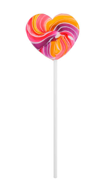 istock Colorful Lollipop on white 687657226