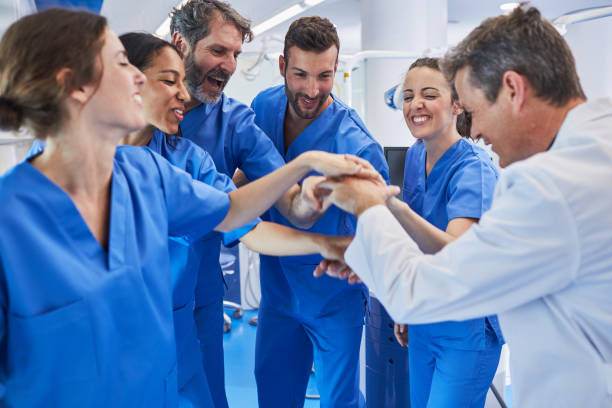 istock Dentist's office in Barcelona. Medical workers portrait. 687663826