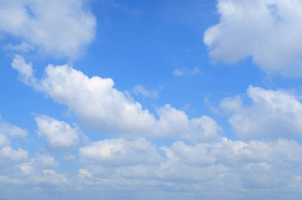 istock Blue sky and white cloud in sunny day, cloudscape concept with copy space 687679504