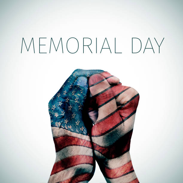 istock text memorial day and american flag 687680252