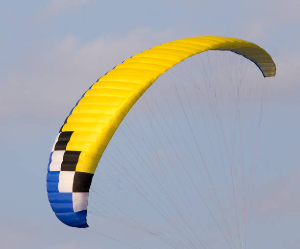istock extreme sport parachute in the sky 687686754