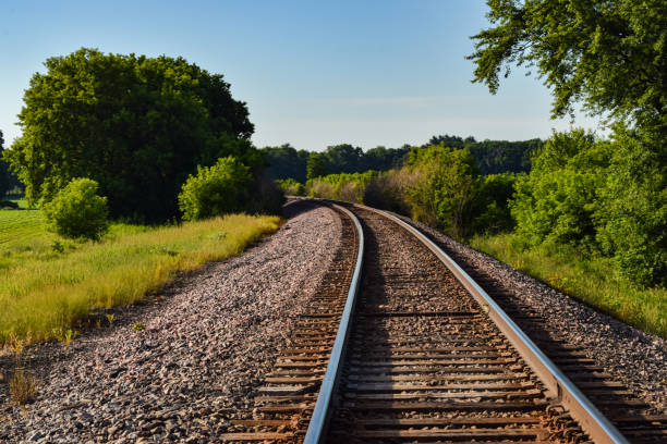 istock Country Railroad Tracks 687695324