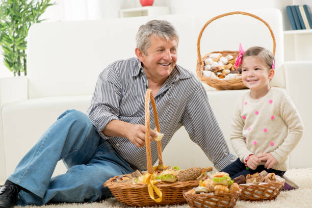 istock Grandfather And Granddaughter 687702230