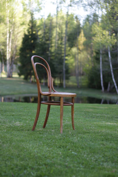 istock Antique Bentwood Viennese chair 687735286