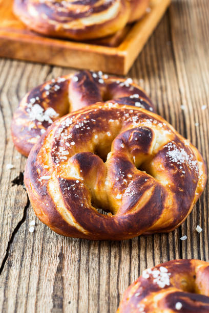 istock Pretzels, traditional German baked bread 687749826
