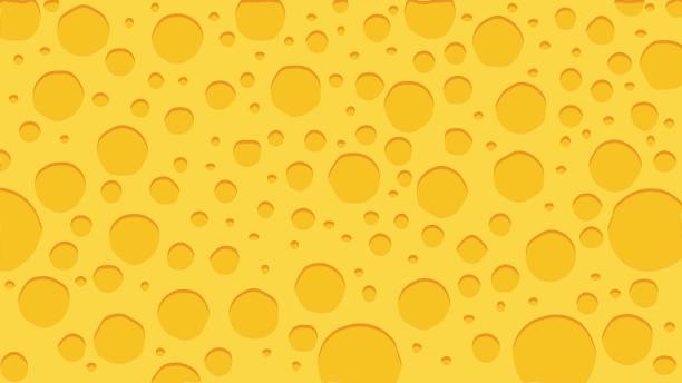 cheese background vector art illustration