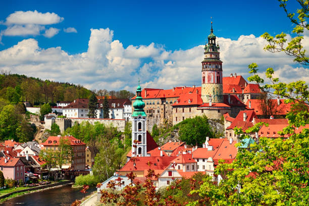Summer view of Cesky Krumlov