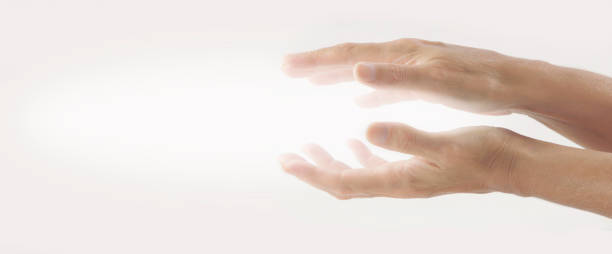 istock Beaming Reiki Healing Energy 687783946