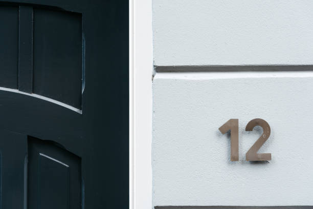 Street address white number year 2060 future