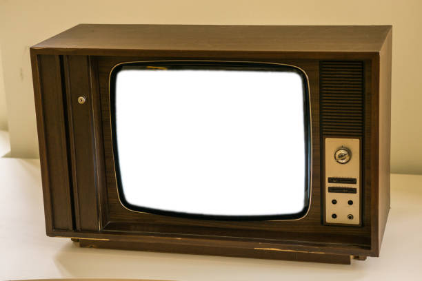 istock Old TV in Retro Style 687797966