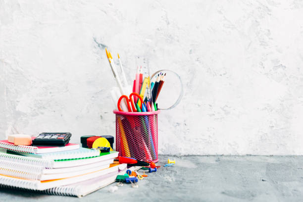 istock Back to school supplies 687803204