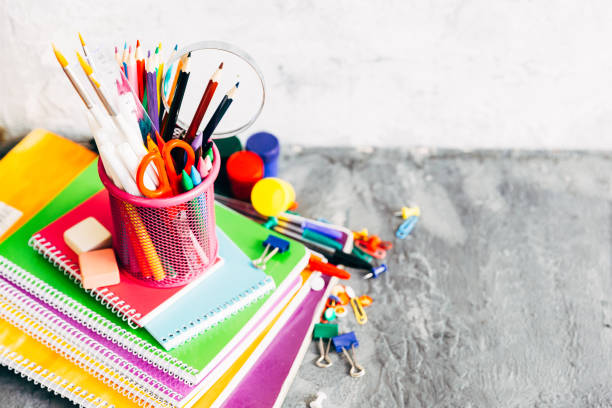 istock School and office supplies 687803450