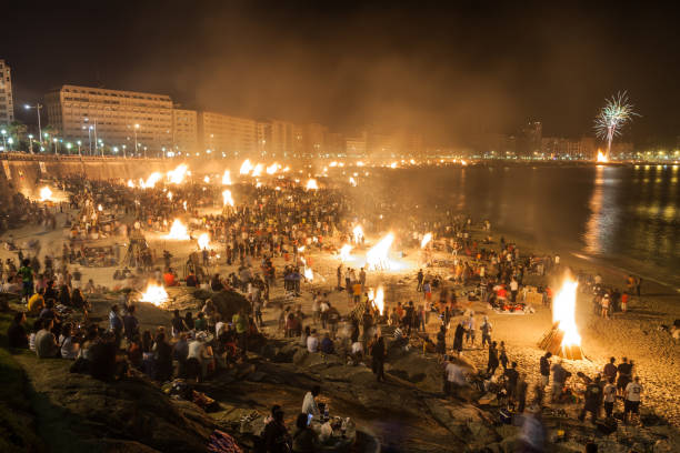 The Bonfires of Saint John (Spanish: Hogueras de San Juan, Galician: Noite de San Xoán) is a traditional and popular festival celebrated around the world during Midsummer, which takes place on the evening of 23 June, St. John's Eve.