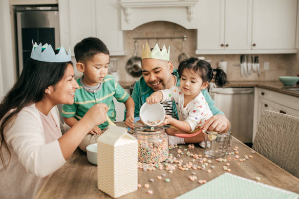 istock Family having fun in the kitchen 687828134