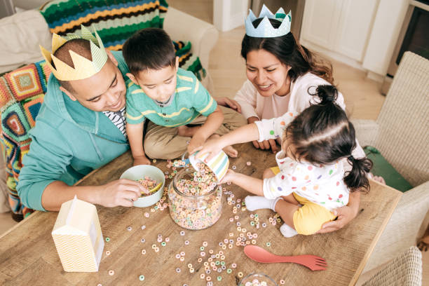 istock Family having fun in the kitchen 687828136