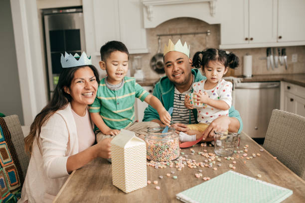 istock Family having fun in the kitchen 687828138