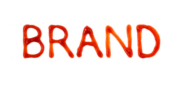 istock Ketchup letter hand writing in word 