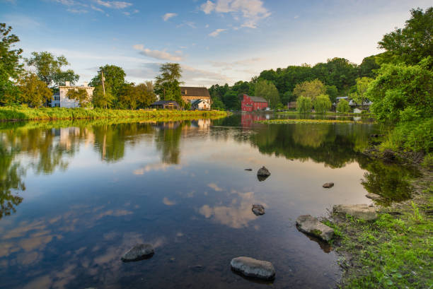 istock Red Mill on the Raritan River 687840104