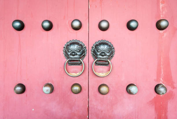 istock traditional palace door knocker 687846244
