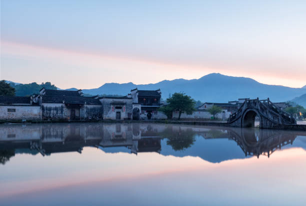 istock chinese ancient villages in dawn 687847070