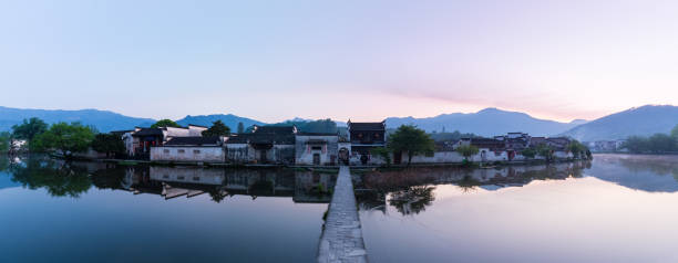 istock chinese ancient villages in dawn 687847082