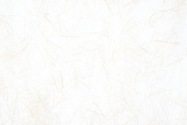 istock White mullberry paper textured background, detail close-up 687847262
