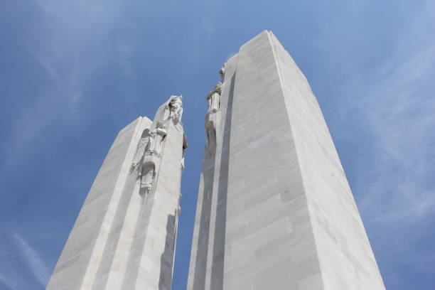 Vimy Ridge War Memorial Vimy Ridge War Memorial vimy memorial stock pictures, royalty-free photos & images
