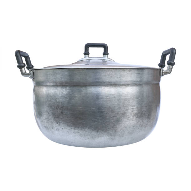 istock one used stew pot with cover isolated on white 687860798