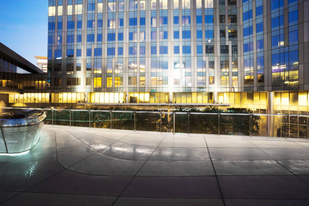 istock modern office buildings in modern city 687867496