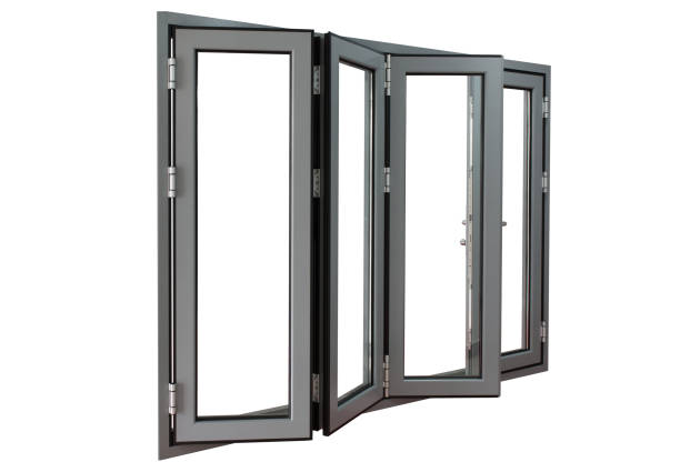 istock aluminium powder coated frame bi-fold doors 687883686