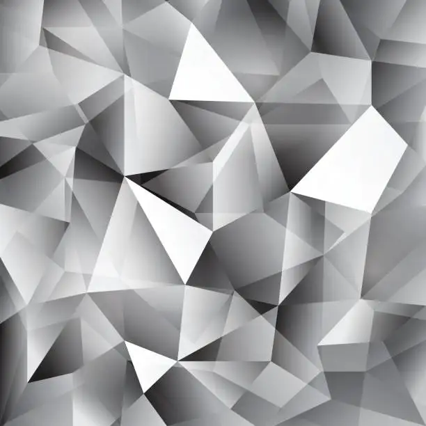 Vector illustration of Vector geometric abstract background with triangles and lines.