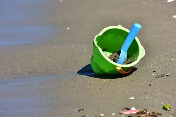Photo of Sand bucket and spade