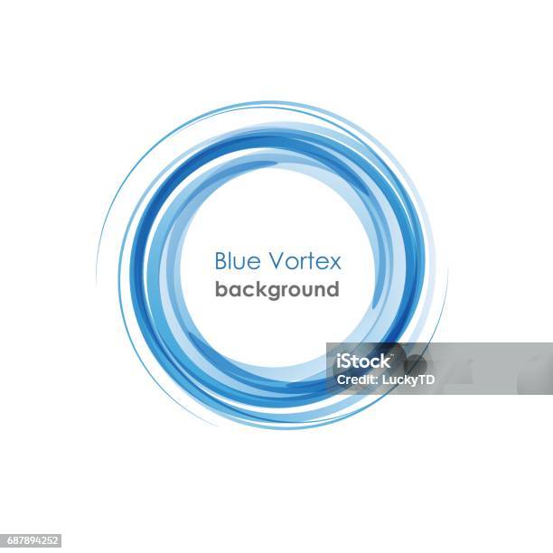青い渦の背景 - 円形のベクターアート素材や画像を多数ご用意 - 円形, 青, 抽象的