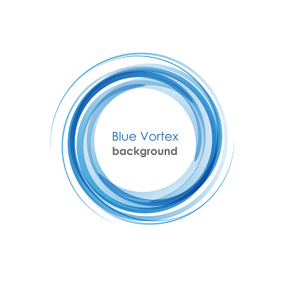 Blue Vortex background