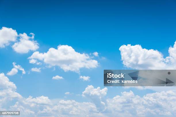 Blue Sky Background Stock Photo - Download Image Now - Sky, Abstract, Blue