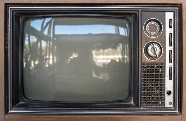 istock close up old classic television for background 687928034