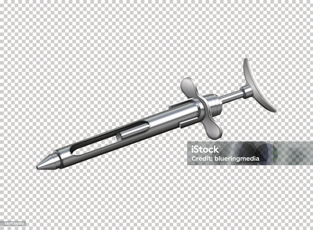 Liquid Injection Bar Stainless Injection Bar Tool On Transparent Background Stock ...