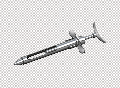 Liquid Injection Bar Stainless Injection Bar Tool On Transparent Background Stock ...